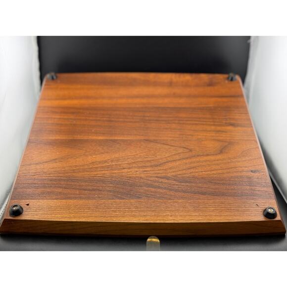 Mid Century Teak Cheese Tray by Georges Briard - Picture 4 of 6